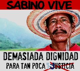 Sabino Romero asesinado el 3 de marzo de 2013 en la Sierra de Perijá