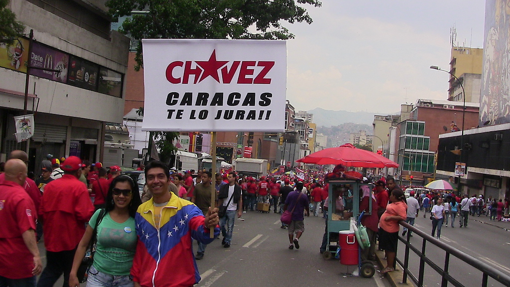 Hugo Chávez presente