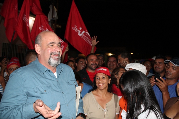 El Jefe del Comando de Campaña Hugo Chávez compartió con el pueblo carabobeño en el toque de diana