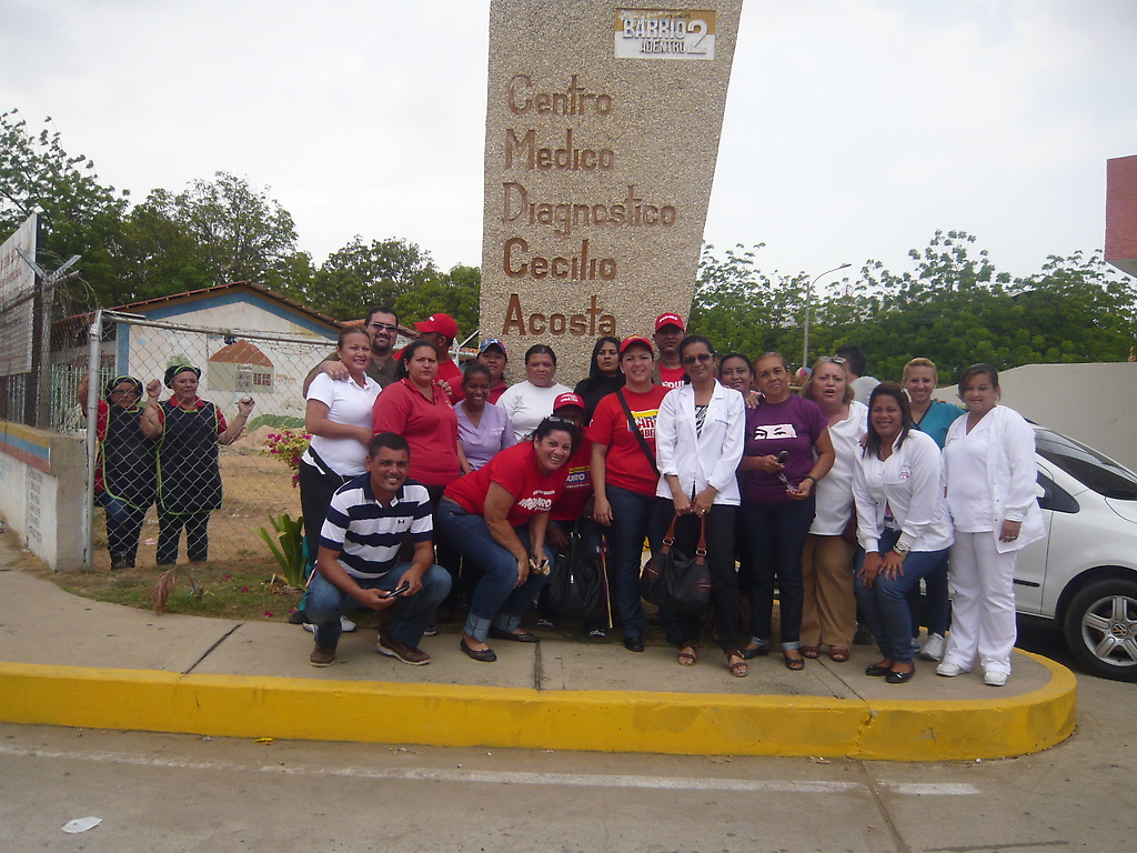 Trabajadores y defensores del CDI La Paz, el mismo que Bocaranda " denunció" para que los acosaran