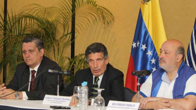 El jefe de la misión de acompañamiento electoral de la Unión de Naciones Suramericanas (Unasur), Carlos "Chacho" Álvarez