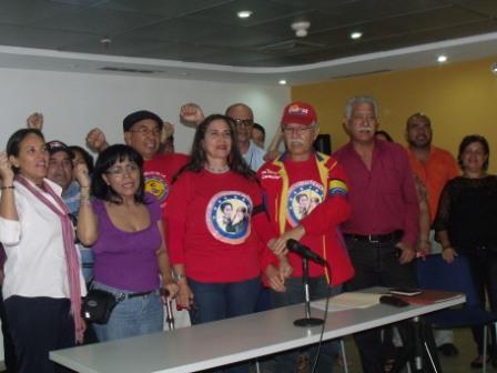 Círculos Bolivarianos en rueda de prensa