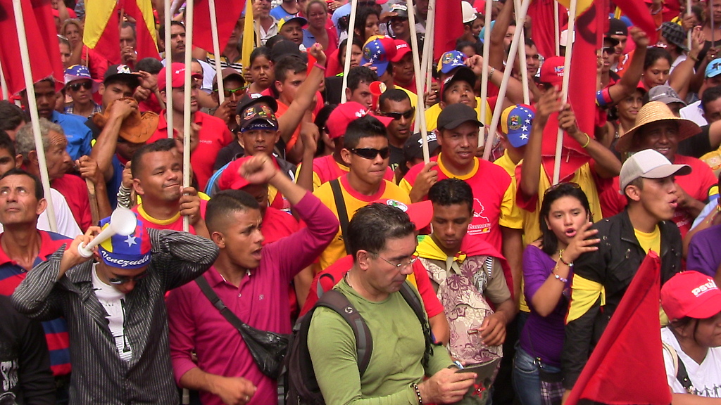 Marcha Nacional del Chavismo Popular, roja, rojita
