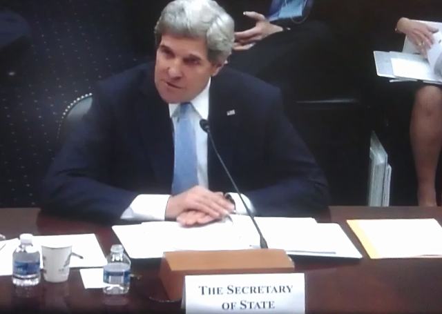 Secretario de Estado de EEUU, John Kerry.