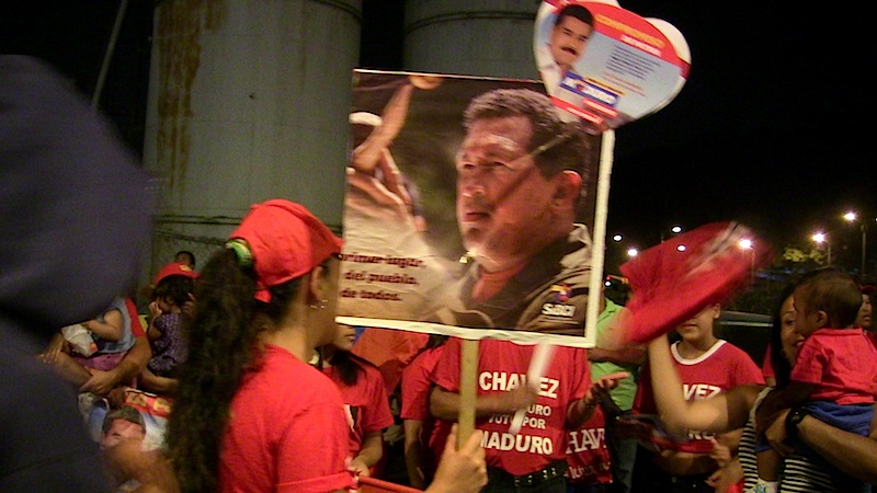 esta es una comunidad chavista y revolucionaria