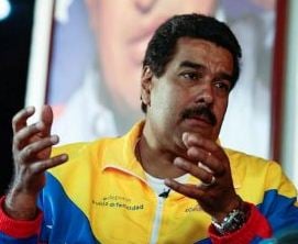 El presidente electo Nicolás Maduro
