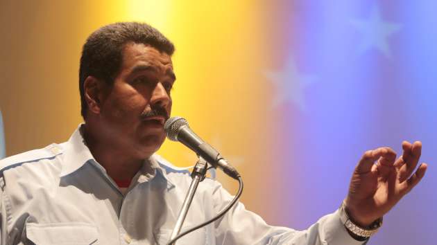 el presidente de la República, Nicolás Maduro