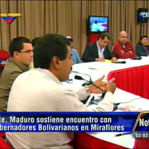 Presidente Maduro con los Gobernadores patriotas