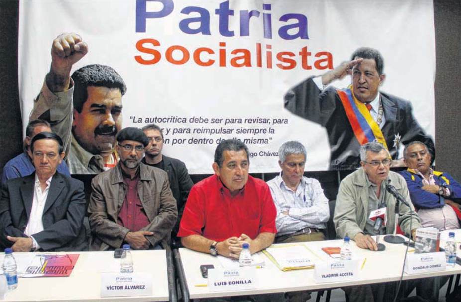 "No andamos buscando cargos, lo que queremos es que gane Nicolás Maduro," afirmaron los integrantes de Patria Socialista.