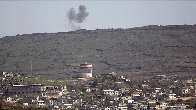 Israel dispara misiles contra Siria en respuesta a un ataque lanzado contra sus tropas en los Altos de Golán