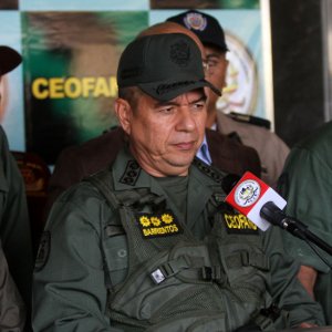 El jefe del Comando Estratégico Operacional de la Fuerza Armada Nacional Bolivariana (CEO-FANB), Wilmer Barrientos