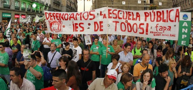 Se esperan manifestaciones en 30 ciudades españolas