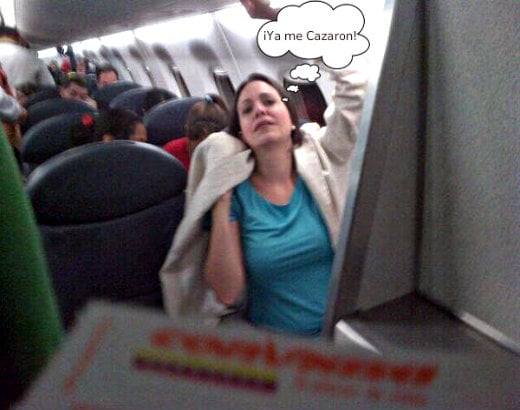 ¡Milagro!, ¡Milagro!... gritaban los pasajeros a 15 mil pies de altura, María Corina se había sanado.