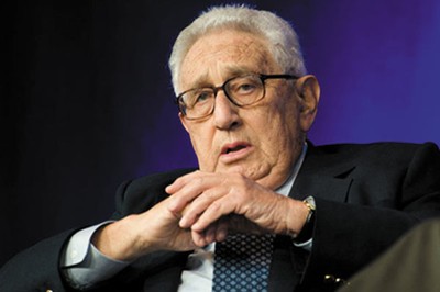 El ex secretario de Estado estadounidense, Henry Kissinger