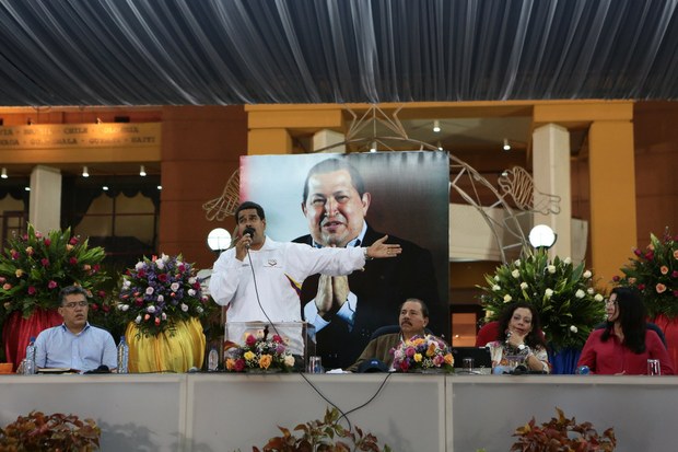 Presidente de la República Bolivariana de Venezuela, Nicolás Maduro, en Nicaragua