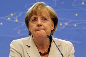  la canciller alemana, Ángela Merkel