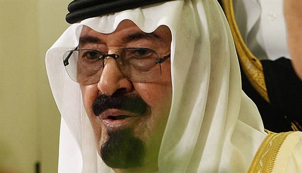 El rey Abdullah de Arabia Saudita