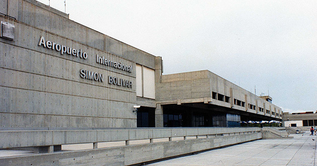 Aeropuerto Internacional Simón Bolívar en Maiquetía