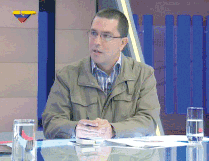 Vicepresidente Jorge Arreaza en VTV