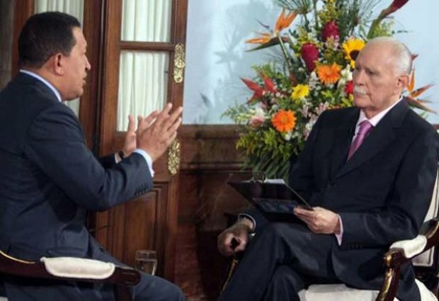 José Vicente presentó fragmentos de todas las entrevistas que le realizó al Comandante Presidente Chávez, desde la cárcel de Yare hasta Miraflores.