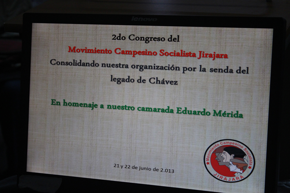 2do Congreso Nacional del Movimiento Campesino Socialista Jirajara