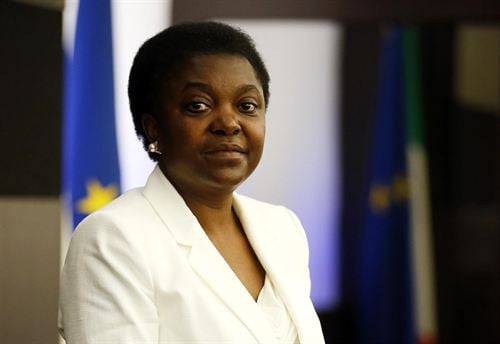 La ministra de Integración italiana, Cécile Kyenge