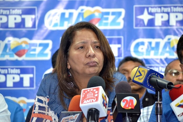Ilenia Medina, dirigente del PPT