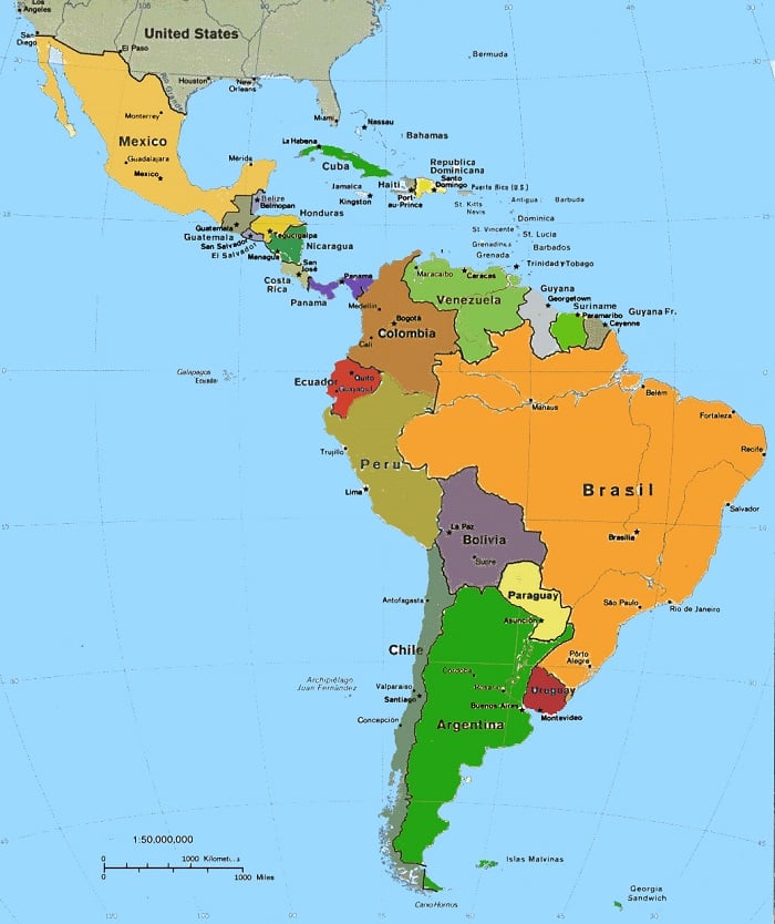 Red de espionaje EEUU alcanza a toda Latinoamérica
