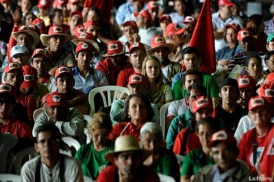 Los movimientos sociales del campo se reunieron con la presidenta Rousseff