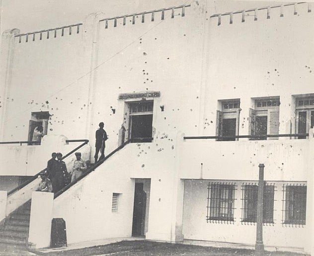 Fotografía del Cuartel Moncada de hace 67 años