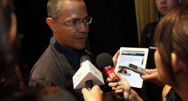 Ministro del Poder Popular para la Comunicación e Información, Ernesto Villegas.