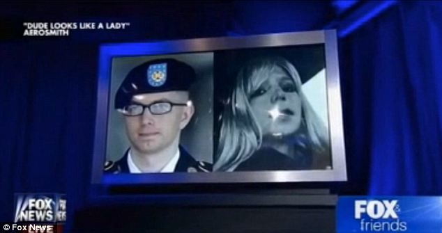 Captura de pantalla de Fox News burlándose de Manning