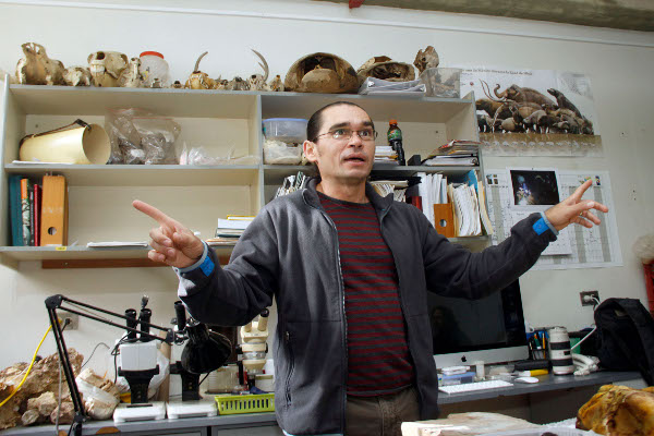 Ascanio Ricón, jefe del Laboratorio de Paleontología del Ivic