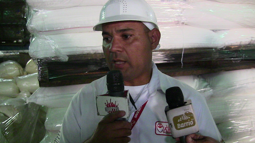 Ricardo Valbuena de Lácteos Los Andes denuncia irregularidades en la recepción de la leche.