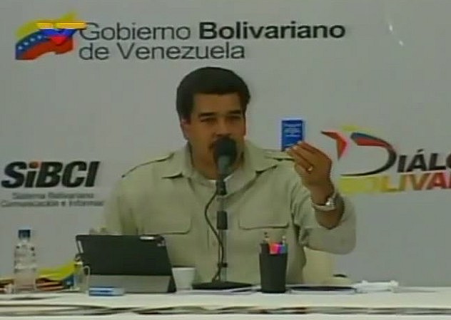 El presidente de la República, Nicolás Maduro