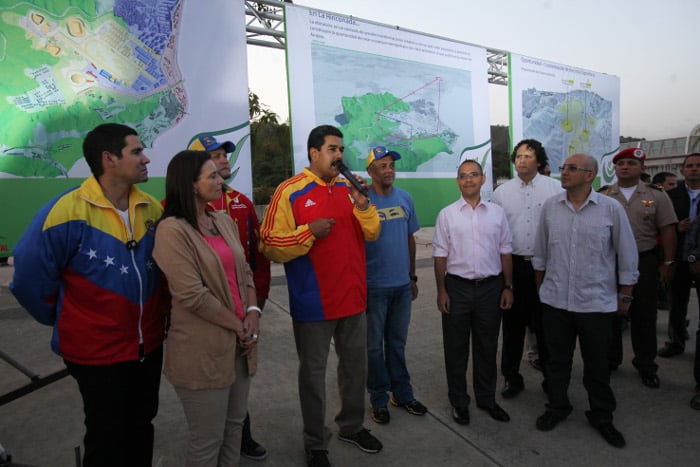 Presidente Maduro con los candidatos del GPP para las alcaldías en la Rinconada