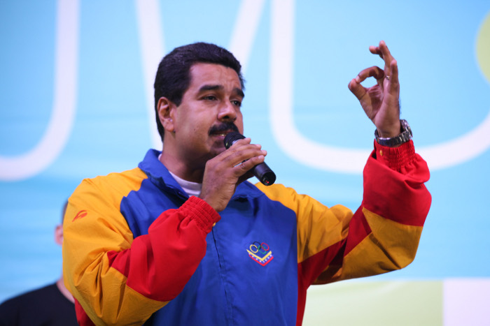 Presidente Maduro en el acto de lanzamiento de la tarjeta Somos