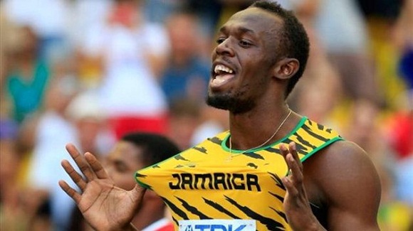 El jamaiquino Usain Bolt