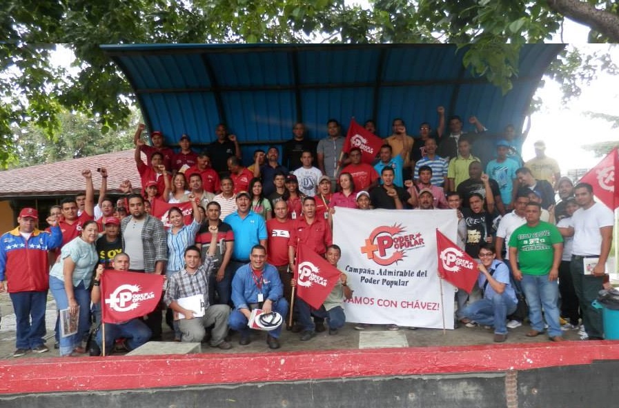En homenaje a Chávez l@s trabajador@s asumen el compromiso de consolidar la creación de consejos obreros en sus espacios productivos.