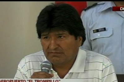 El presidente de Bolivia, Evo Morales, exige tomar medidas contundente contra agresión de EE.UU contra avión presidencial venezolano