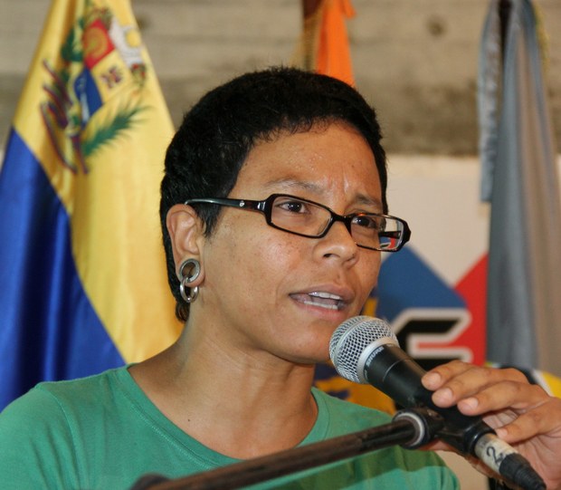La nueva ministra para el despacho de la presidencia Erika Farías
