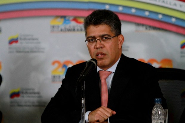 El canciller de Venezuela, Elías Jaua
