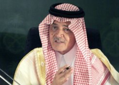 El ministro de Relaciones Exteriores saudita, Saud al-Faisal