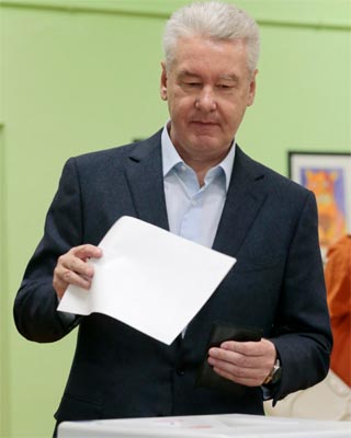 Serguéi Sobianin, alcalde de Moscú