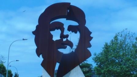 Monumento al Che Guevara en Oleiros, Galicia
