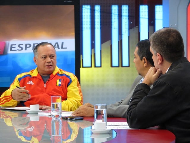 El presidente de la Asamblea Nacional (AN), Diosdado Cabello.