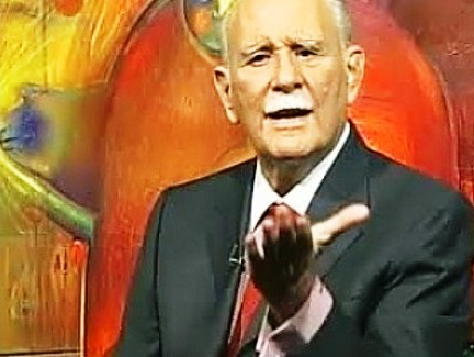 José Vicente Rangel en su programa por Televen.