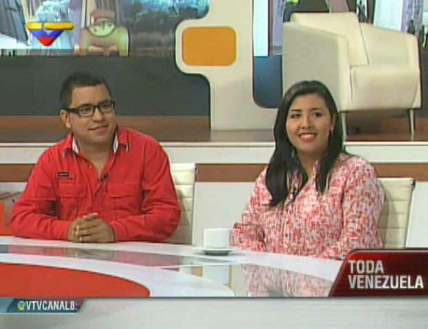 Soni Sánchez y Herick Rangel; Juventud del PSUV.