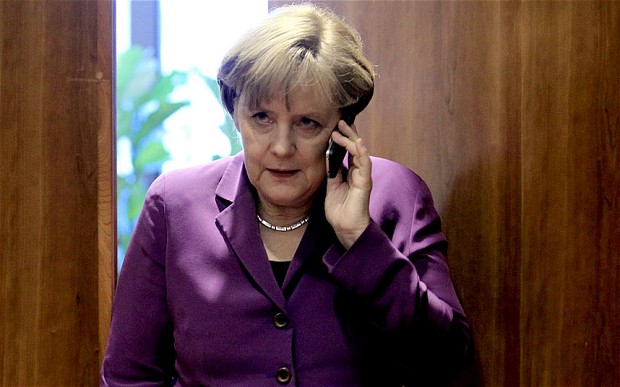 la canciller alemana, Angela Merkel