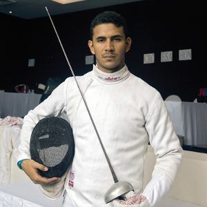 El esgrimista campeón olímpico, Ruben Limardo